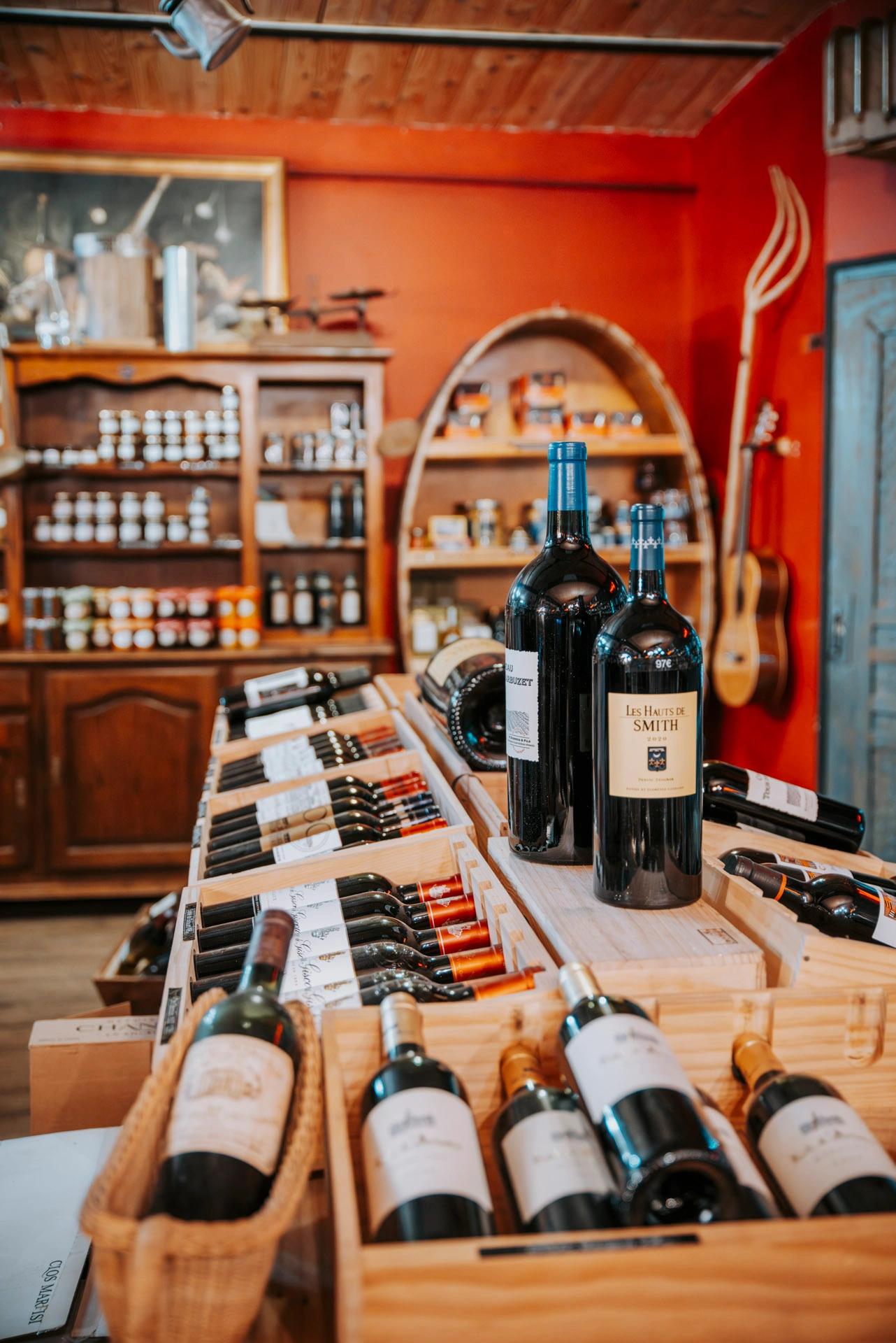 Magasin de bouteilles de vin - caviste